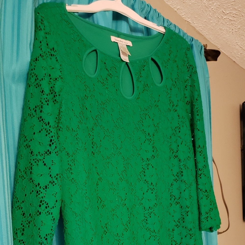 Green dress